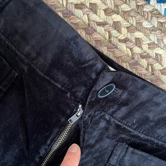 Anthropologie The Colette Cropped Wide-Leg Pants in Velvet Size 31 NWT - Picture 10 of 15